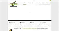 Desktop Screenshot of frozavo.com